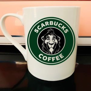 Starbucks Disney coffee cup, lion king mug, scar
